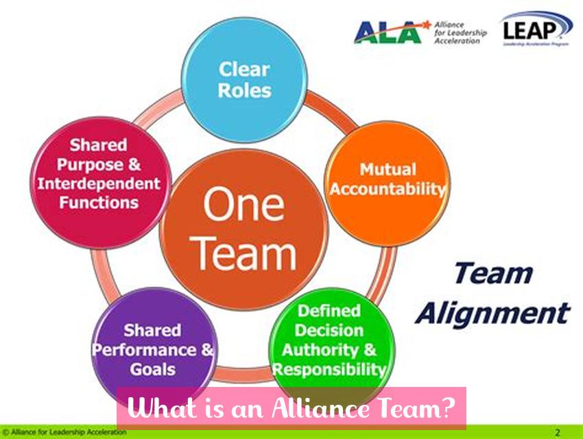 What is an Alliance Team?