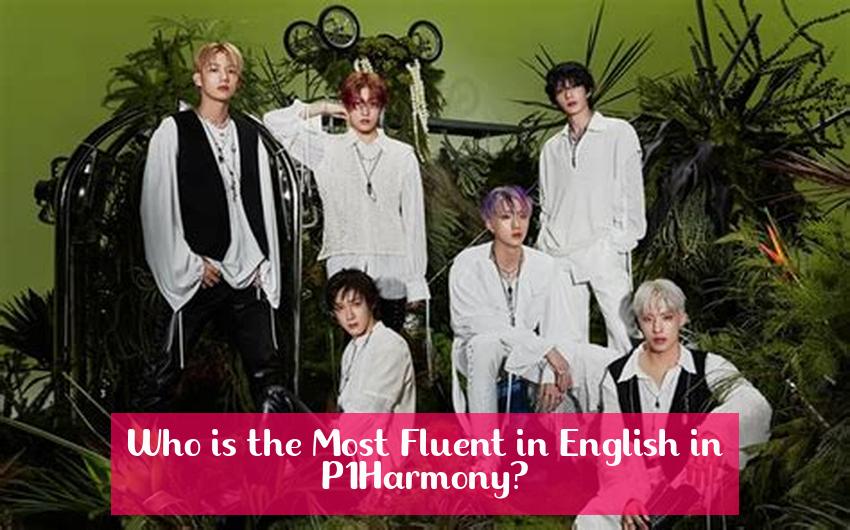 Who is the Most Fluent in English in P1Harmony?