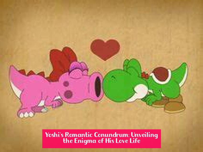 Yoshi's Romantic Conundrum: Unveiling the Enigma of His Love Life