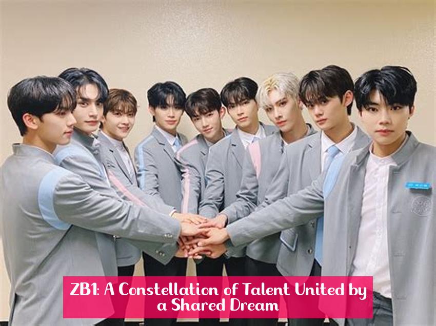 ZB1: A Constellation of Talent United by a Shared Dream