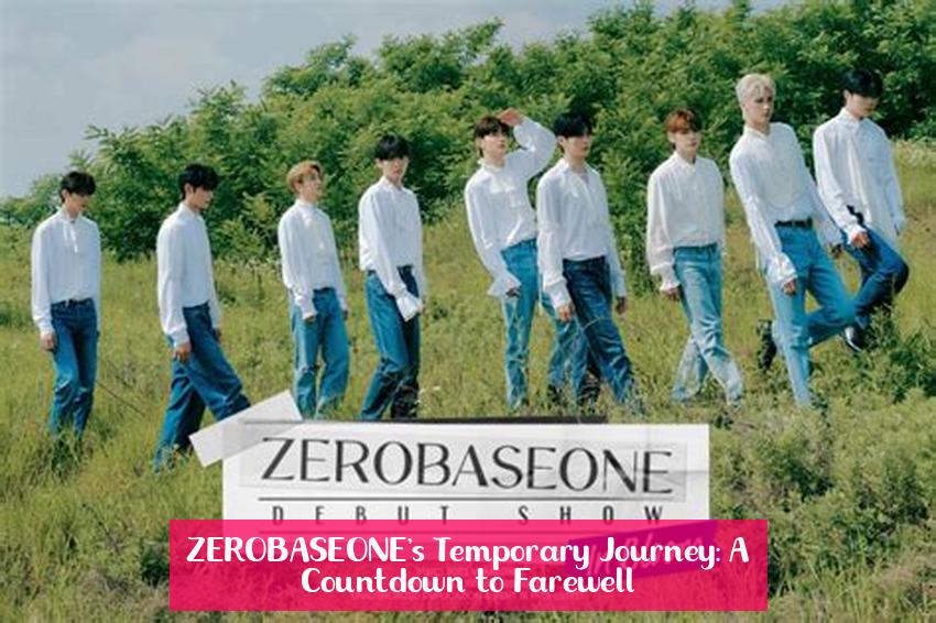 ZEROBASEONE's Temporary Journey: A Countdown to Farewell